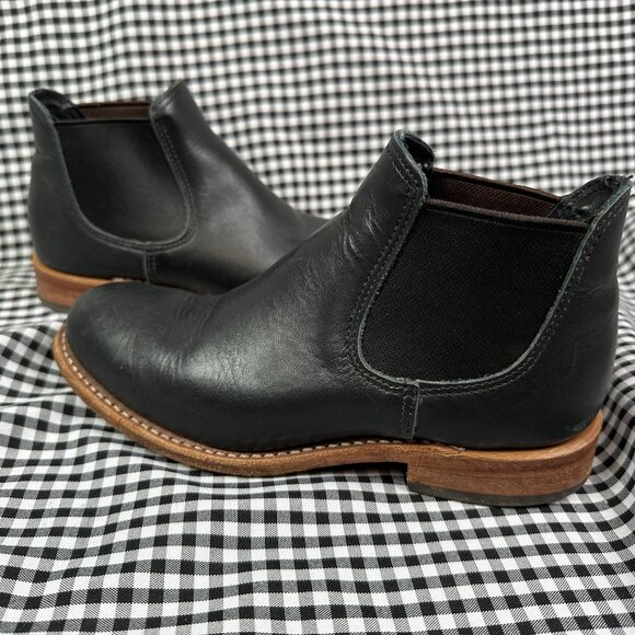 Red Wing Shoe 3461 Carol Black Leather Almond Low Ankle Boot Women's Size 5.5 - Picture 1 of 6